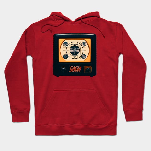 Saga Music Style Retro 90s Hoodie by The seagull strengths